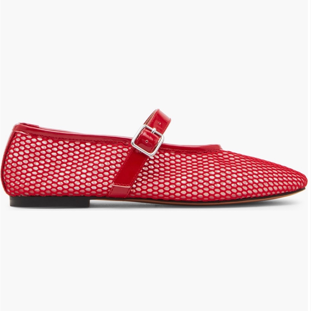 Steve Madden Red Mary Jane Flats